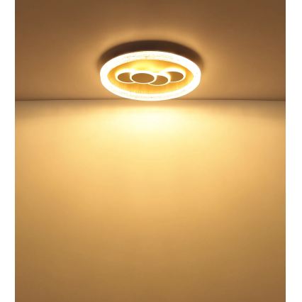 Globo - LED stropné svietidlo LED/40W/230V 3000K priemer 49,5 cm zlaté