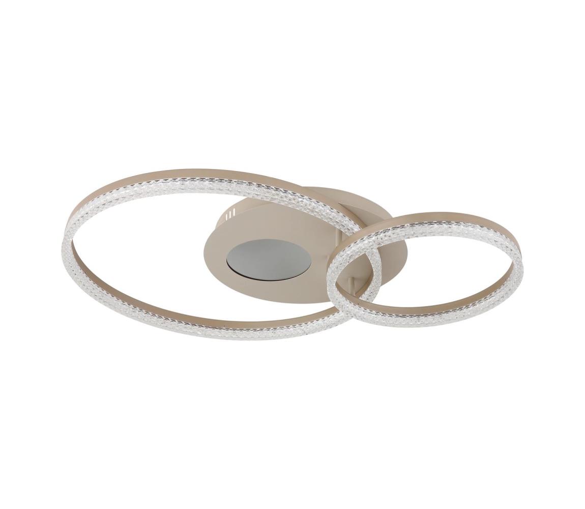 Globo 48480-30 - LED stropné svietidlo SANFORD LED/30W/230V 3000K 70x50 cm béžová 48480-30