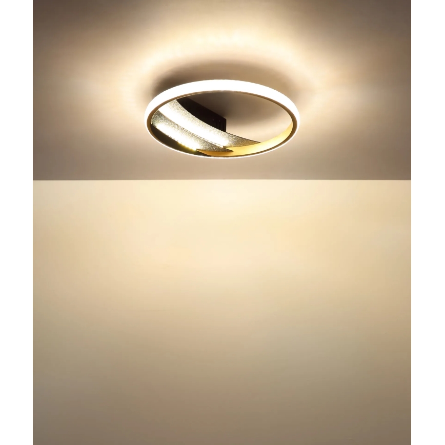 Globo - LED stropné svietidlo LED/12W/230V 3000/4000/6000K priemer 29,5 cm zlaté