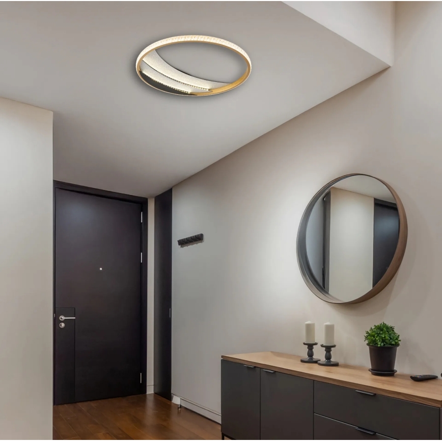 Globo - LED Stropné svietidlo LED/24W/230V 3000/4000/6000K pr. 41 cm zlaté