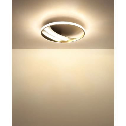 Globo - LED Stropné svietidlo LED/24W/230V 3000/4000/6000K pr. 41 cm zlaté