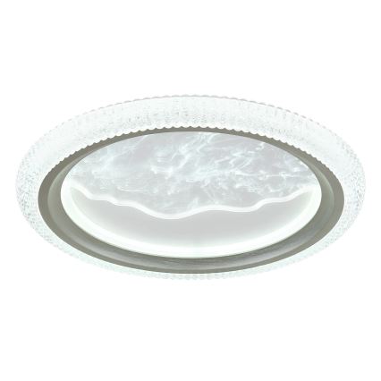 Globo - LED stropné svietidlo LED/28W/230V 3000/4000/6500K pr. 39,5 cm strieborné