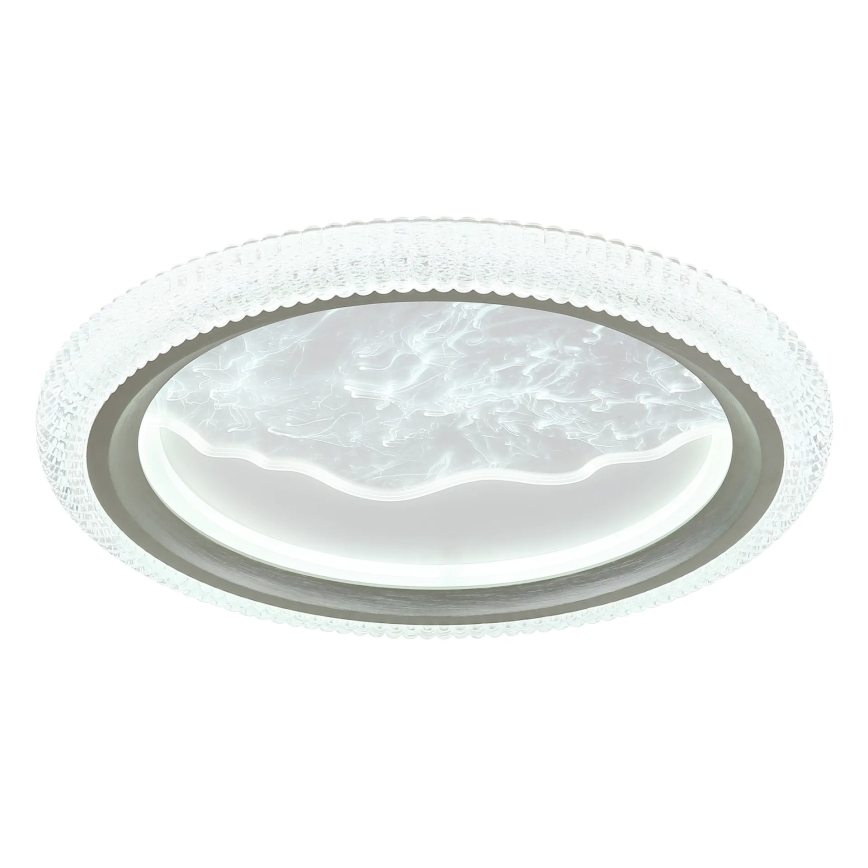 Globo - LED stropné svietidlo LED/28W/230V 3000/4000/6500K pr. 39,5 cm strieborné