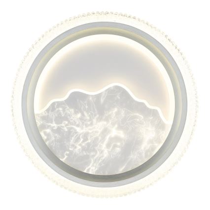 Globo - LED stropné svietidlo LED/28W/230V 3000/4000/6500K pr. 39,5 cm strieborné