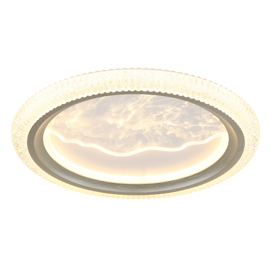 Globo - LED stropné svietidlo LED/28W/230V 3000/4200/6000K pr. 39,5 cm strieborná