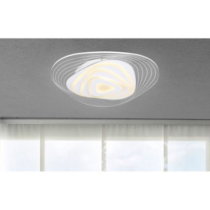 Globo - LED Stmievateľné stropné svietidlo LED/40W/230V 3000-6500K 50,2x48,8 cm Wi-Fi Tuya + diaľkové ovládanie
