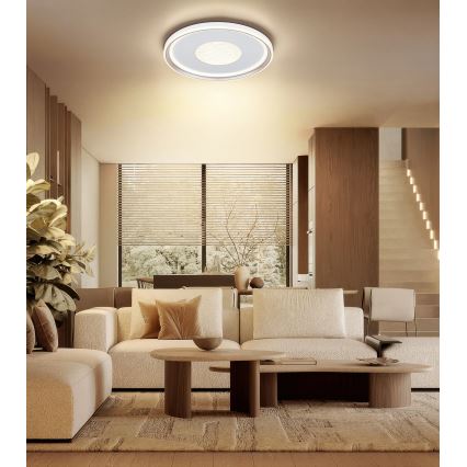 Globo - stmievateľné LED stropné svietidlo LED/60W/230V 2700-6000K priemer 59 cm béžové + diaľkové ovládanie
