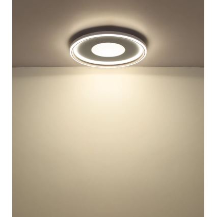 Globo - stmievateľné LED stropné svietidlo LED/60W/230V 2700-6000K priemer 59 cm béžové + diaľkové ovládanie
