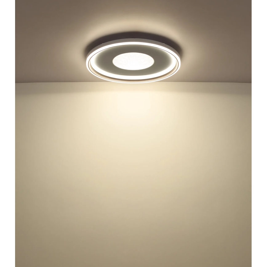 Globo - stmievateľné LED stropné svietidlo LED/60W/230V 2700-6000K priemer 59 cm béžové + diaľkové ovládanie