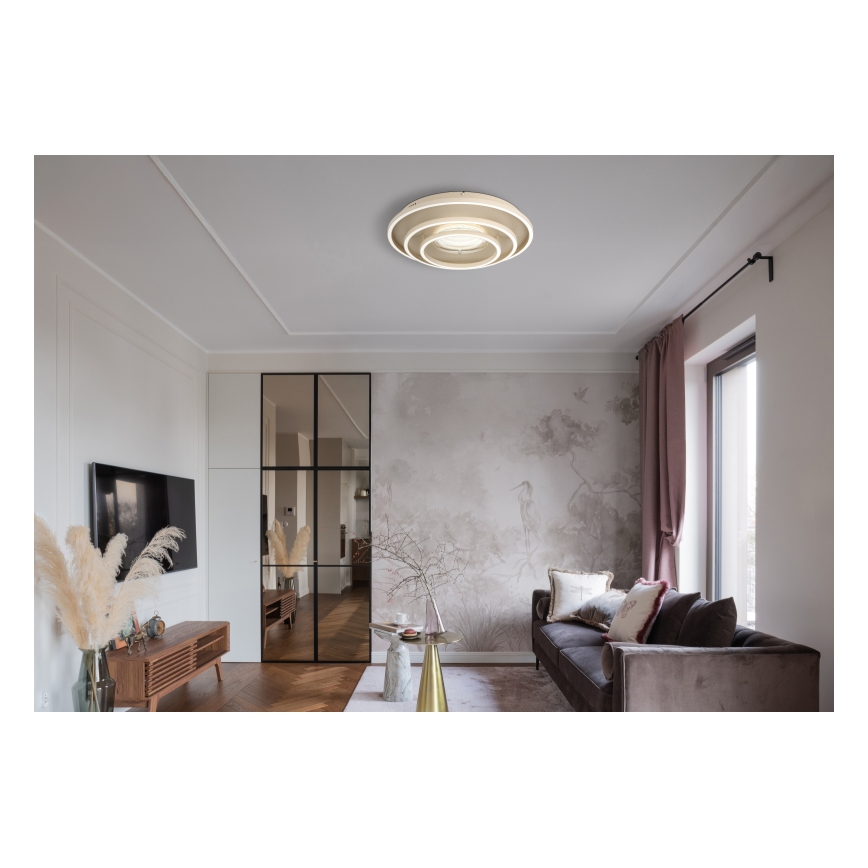 Globo - LED stropné svietidlo LED/40W/230V 3000/4000/6000K pr. 51 cm béžová