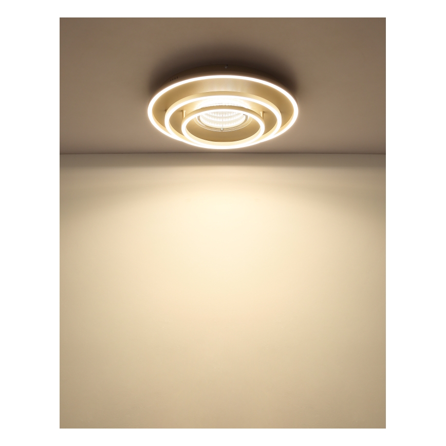 Globo - LED stropné svietidlo LED/40W/230V 3000/4000/6000K pr. 51 cm béžová