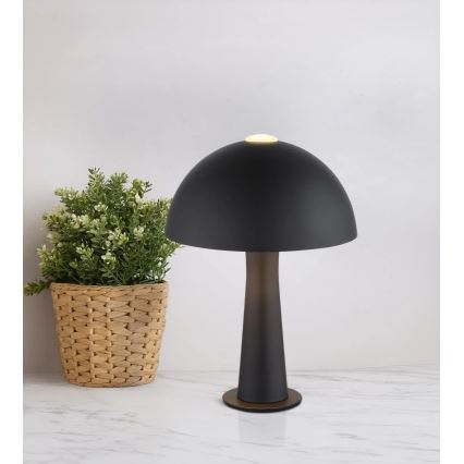 Globo - Stolná lampa 1xE14/25W/230V čierna