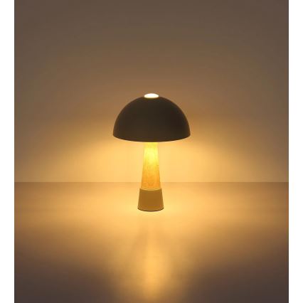 Globo - Stolová lampa 1xE27ILLU/40W/230V sivá