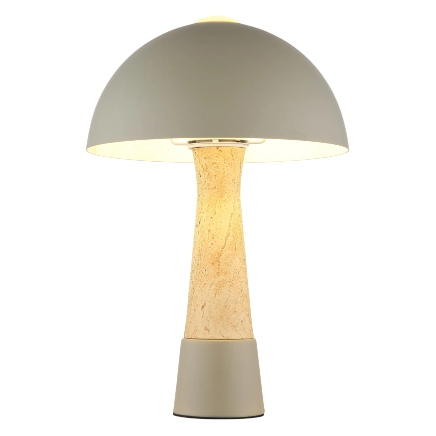 Globo - Stolová lampa 1xE27ILLU/40W/230V sivá