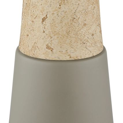 Globo - Stolová lampa 1xE27ILLU/40W/230V sivá