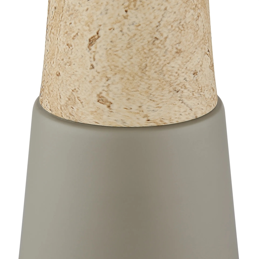 Globo - Stolová lampa 1xE27ILLU/40W/230V sivá