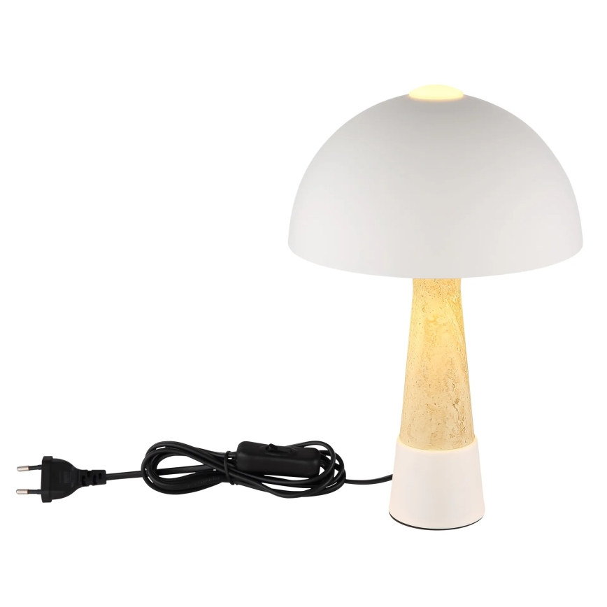 Globo - Stolná lampa 1xE27ILLU/40W/230V krémová