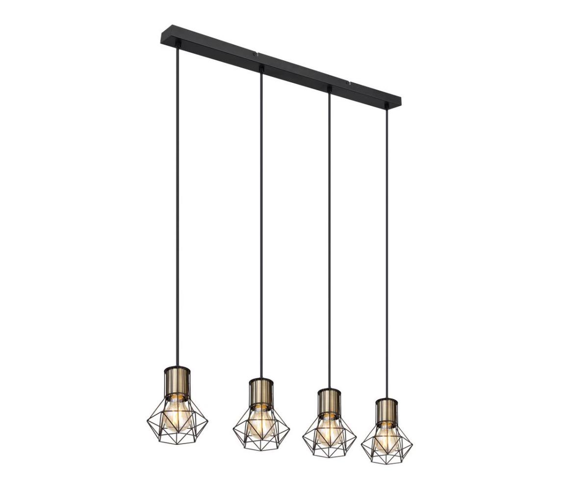 Globo Globo 54017-4HM - Luster na lanku PRISKA 4xE27/40W/230V