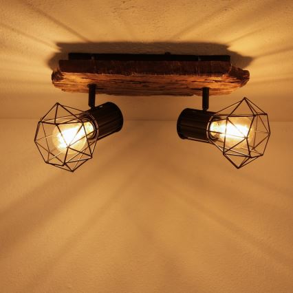 Globo - Bodové svietidlo 2xE27/60W/230V