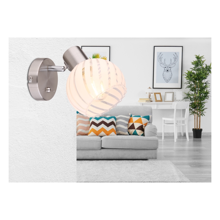 Globo - Nástenné bodové svietidlo 1xE27/40W/230V