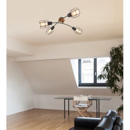 Globo - Prisadený luster 4xE27/40W/230V