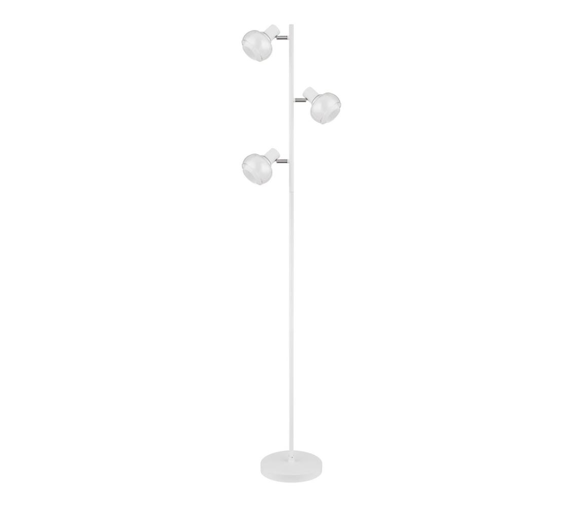 Globo 54309SW - Stojacia lampa TOKKI 3xE14/40W/230V biela 54309SW