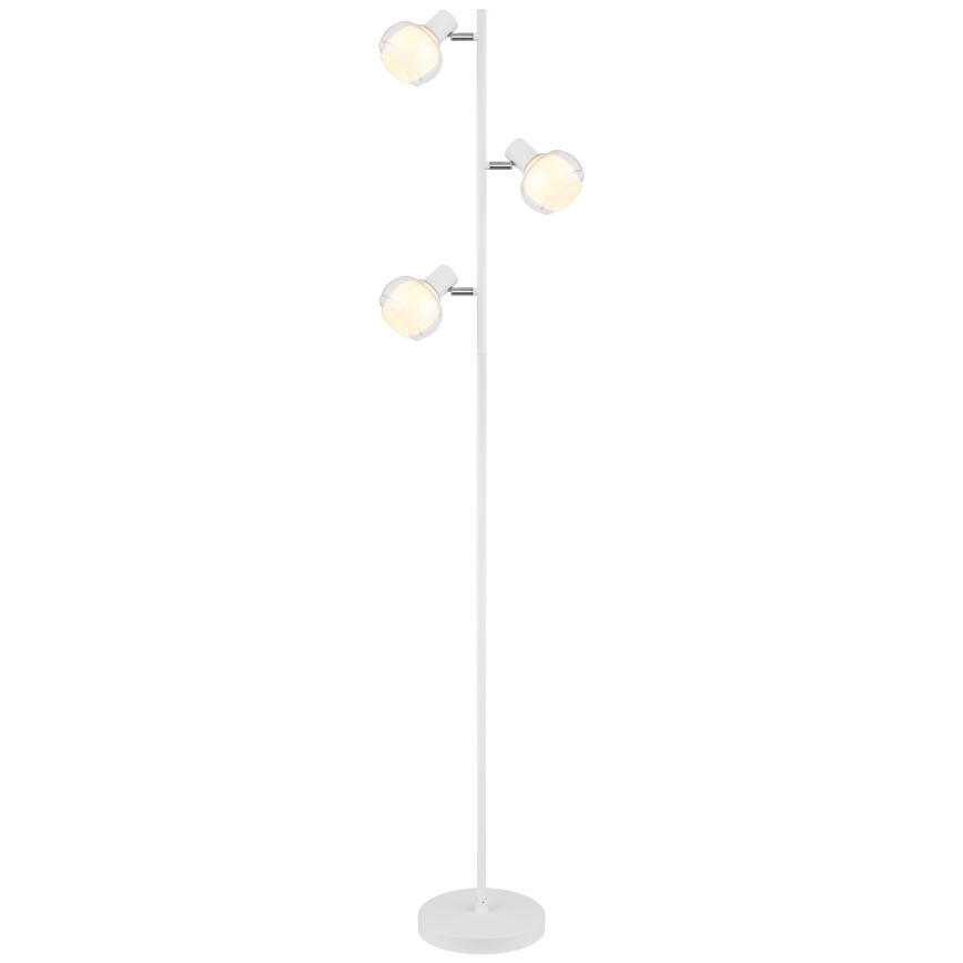 Globo - Stojacia lampa 3xE14/40W/230V biela