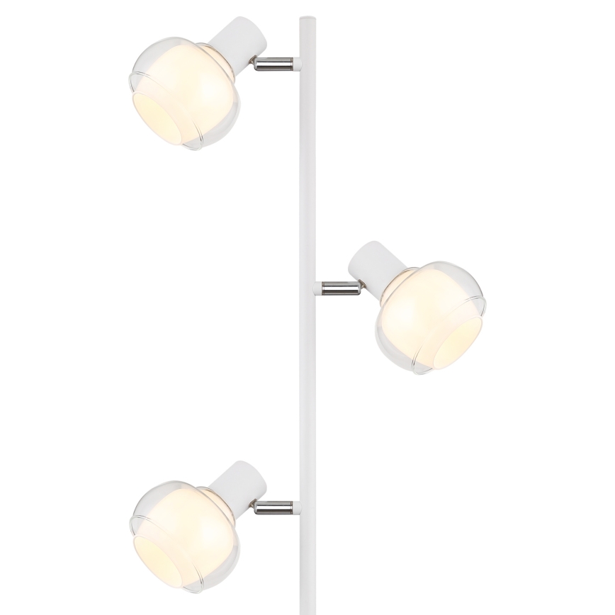 Globo - Stojacia lampa 3xE14/40W/230V biela