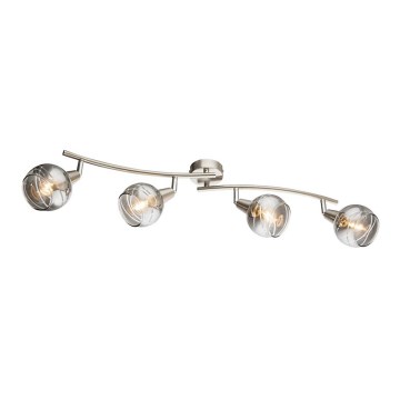 Globo 54348-4 - LED Bodové svietidlo ROMAN 4xE14/4W/230V