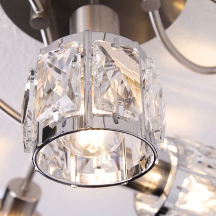 Globo - Prisadený luster 5xE14/40W/230V