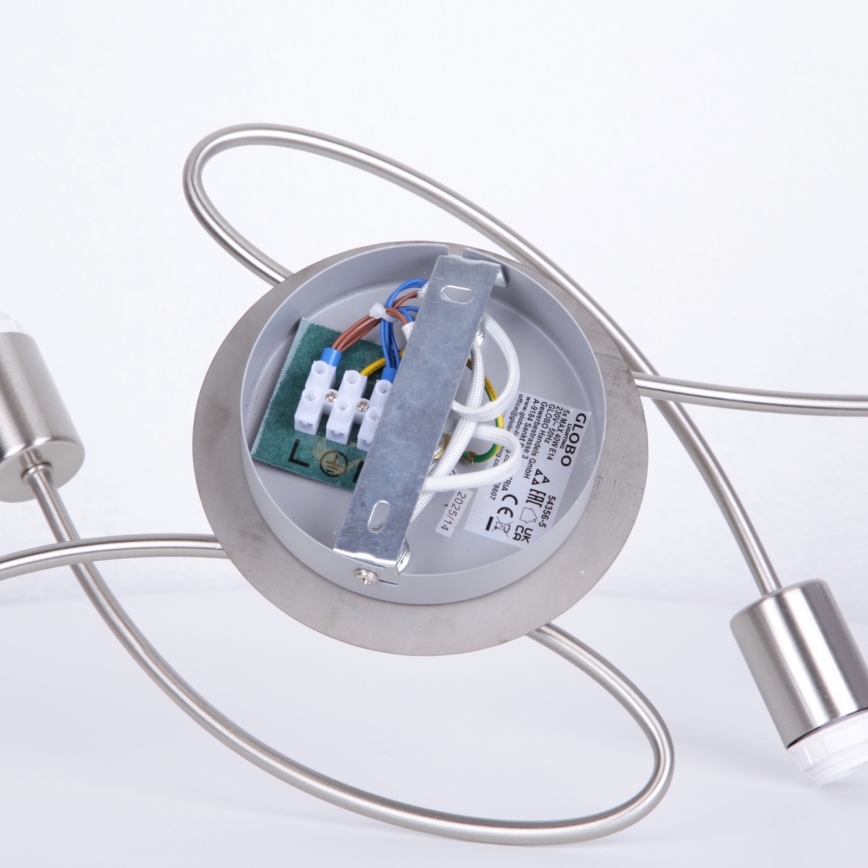 Globo - Prisadený luster 5xE14/40W/230V