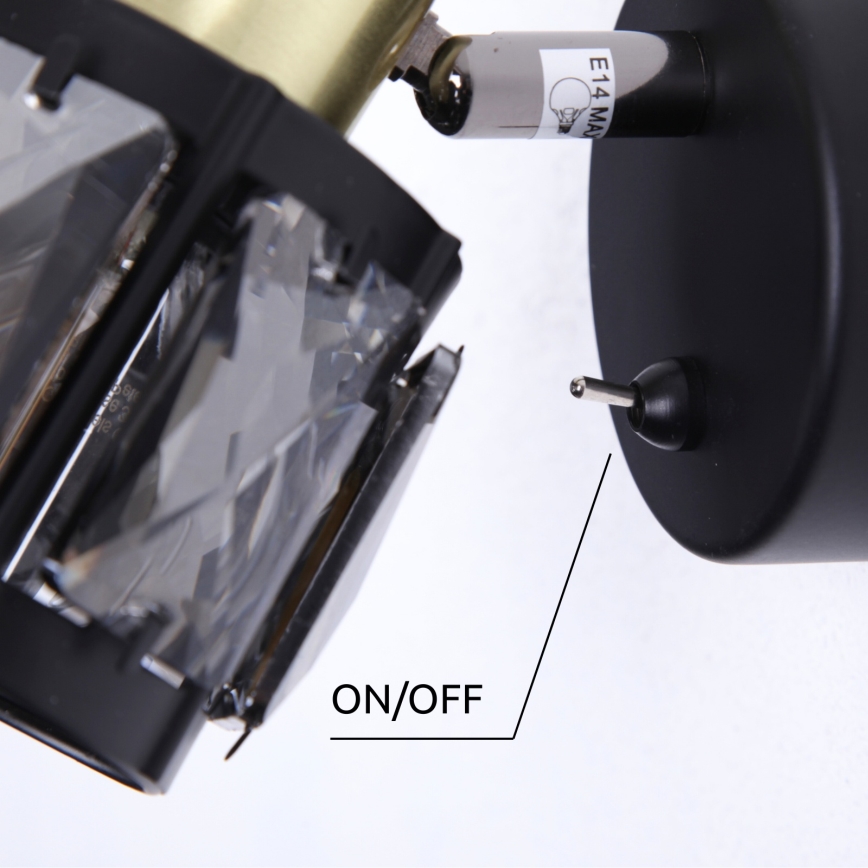 Globo - Nástenné bodové svietidlo 1xE14/40W/230V