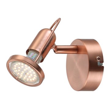 GLOBO 54383-1 - Bodové LED svietidlo COPPER 1xLED / 3W / 230V GLOBO 54383-1 - Bodové LED svietidlo COPPER 1xLED / 3W / 230V