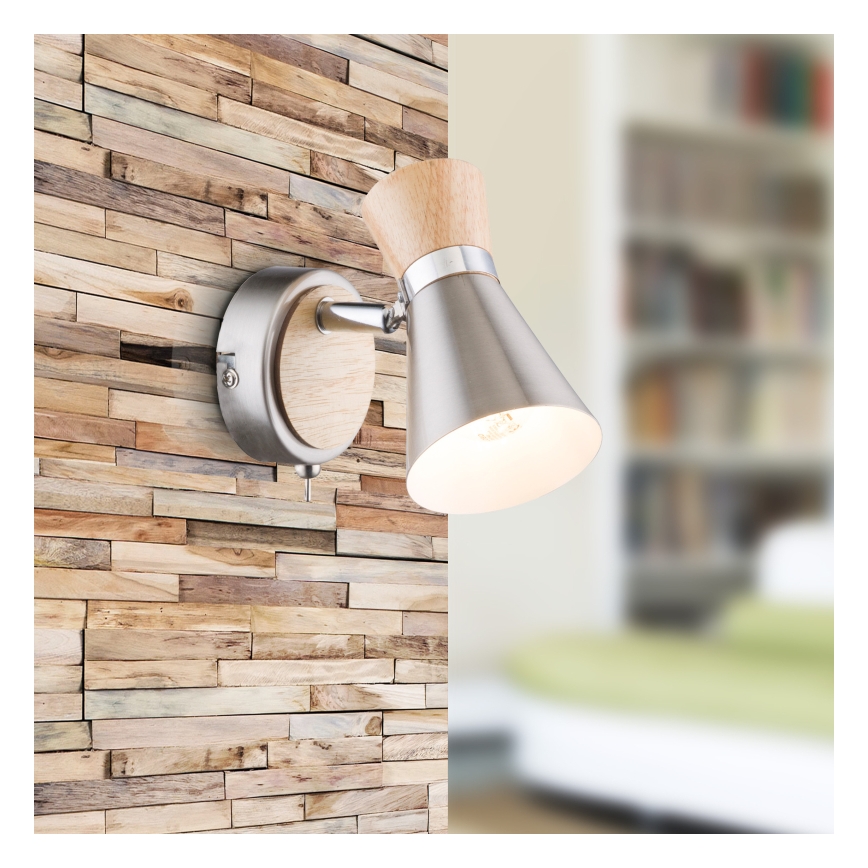 Globo - Nástenné bodové svietidlo 1xE14/25W/230V