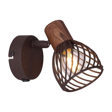 Globo 54817-1 - Nástenné bodové svietidlo ISABELLE 1xE14/40W/230V