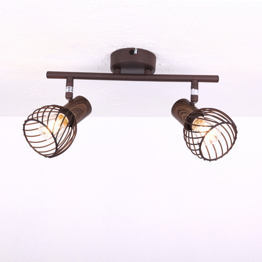 Globo 54817-2 - Bodové svietidlo ISABELLE 2xE14/40W/230V