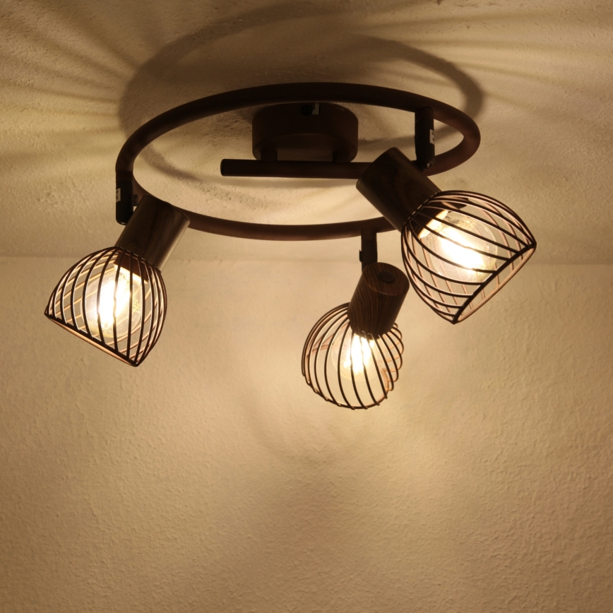 Globo 54817-3 - Bodové svietidlo ISABELLE 3xE14/40W/230V