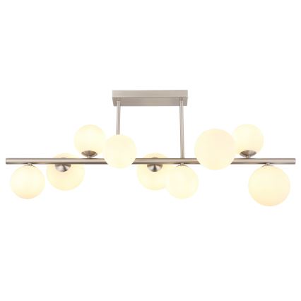 Globo - LED Luster na tyči 9xG9/3W/230V matný chróm