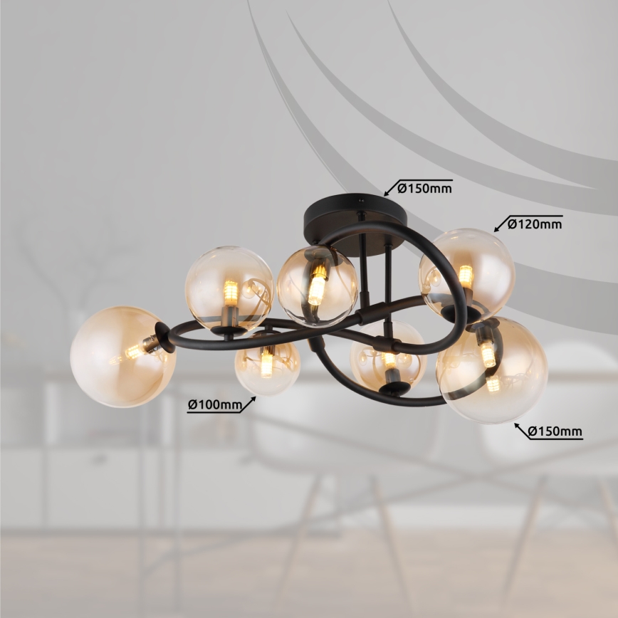 Globo - LED Prisadený luster 7xG9/3,5W/230V 3000K