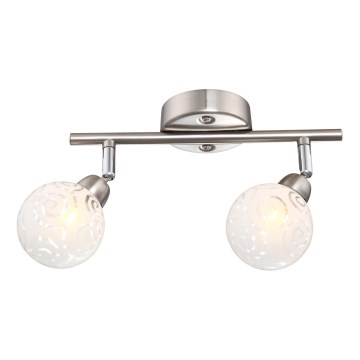 GLOBO 56392-2 - Bodové svietidlo ORLENE 2xG9/28W