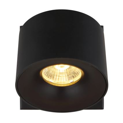 Globo - LED Nástenné bodové svietidlo LED/6W/230V čierna