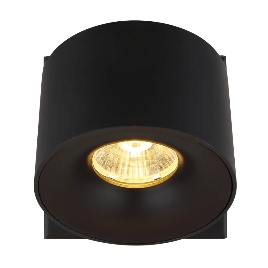 Globo - LED Nástenné bodové svietidlo LED/6W/230V čierna