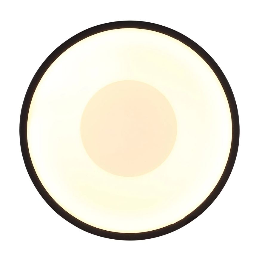 Globo - LED Stropné svietidlo LED/12W/230V 3000K pr. 15 cm čierne