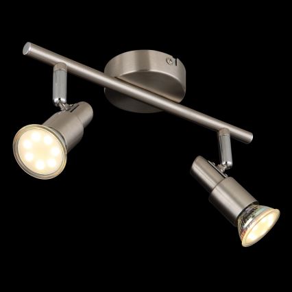 Globo - LED Bodové svietidlo 2xGU10/3W/230V