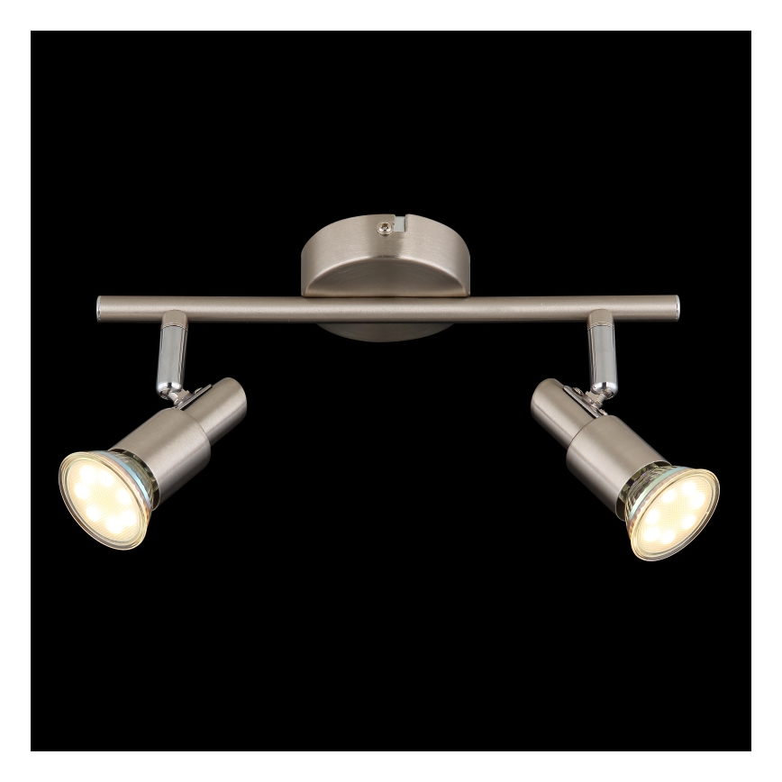 Globo - LED Bodové svietidlo 2xGU10/3W/230V