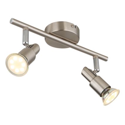 Globo - LED Bodové svietidlo 2xGU10/3W/230V