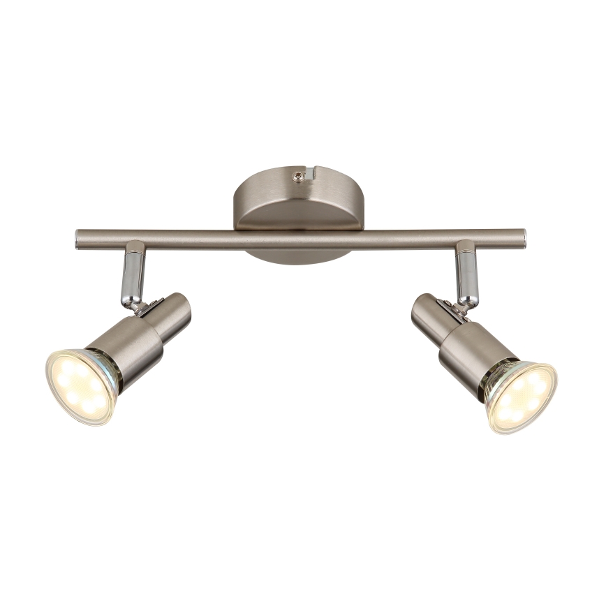 Globo - LED Bodové svietidlo 2xGU10/3W/230V