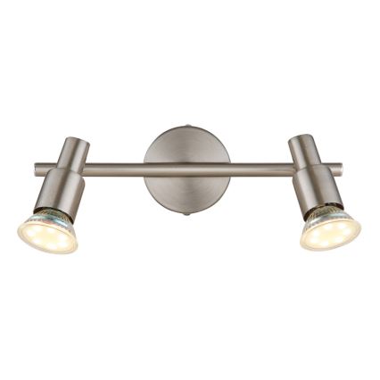 Globo - LED Bodové svietidlo 2xGU10/3W/230V