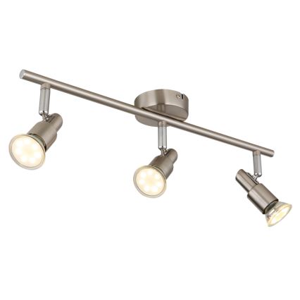 Globo - LED Bodové svietidlo 3xGU10/3W/230V