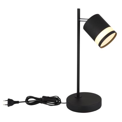 Globo - LED Stolná lampa 1xGX53/7W/230V 3000K čierna